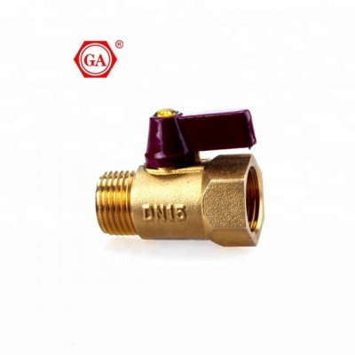 GA high quality male and female straight valve comply with standard ISO9001