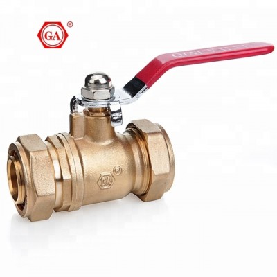 GA high quality equal ball valve comply with standard ISO9001