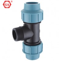 HDPE pipe fitting fast Connection/ PP compression fittings/ PP fitting